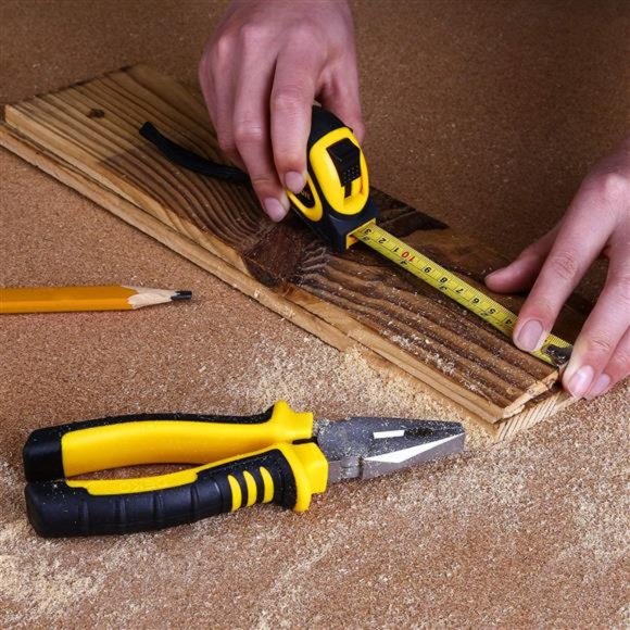 Father's Day 100 Piece Home Repair Tool SetS,Plastic Tool Box Storage - Picture 6 of 7